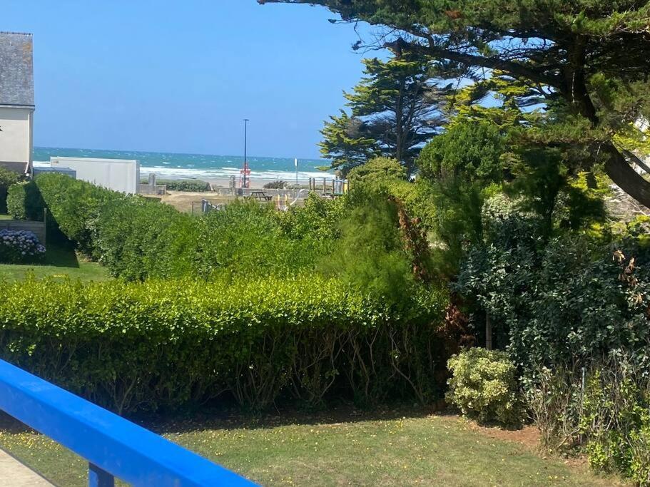 Studio Duplex Vue Mer 100M De La Plage Saint-Nic Bagian luar foto